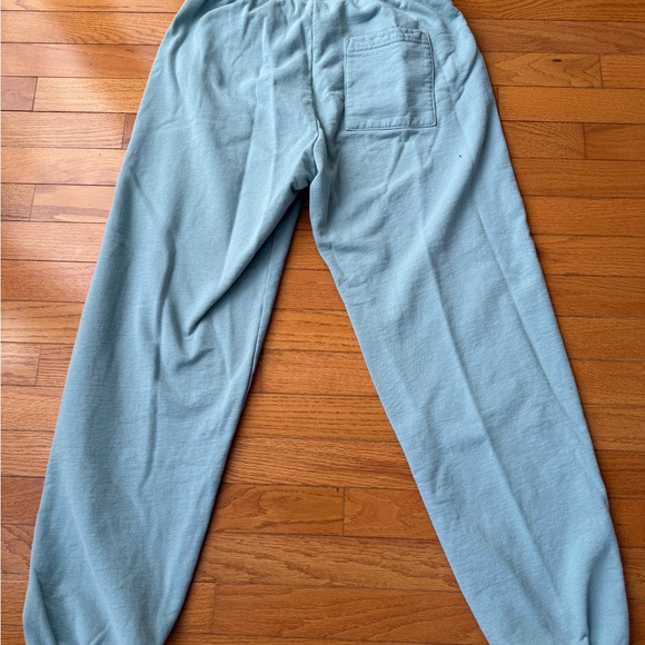 Sporty & Rich Light Blue Terry Shorts - Picture 4 of 4